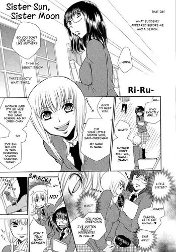 [Ri-Ru-] Sister Sun, Sister Moon (Momo Yuri ~Forbidden Sisters~) [English] [Yuri Project]