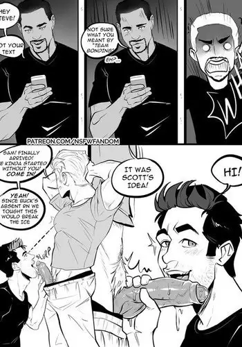 Antman, Cap, and Falcon Threesome