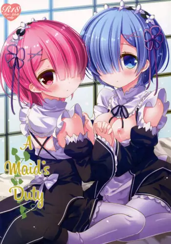 (C90) [@ism (Aono Ribbon)] Maid no Oshigoto | Maid's Duty (Re:Zero kara Hajimeru Isekai Seikatsu) [English] [EHCOVE]