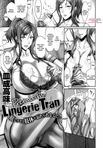[Saranaru Takami] Premium Lingerie Trap (COMIC Megastore Alpha 2016-06) [English] [desudesu]